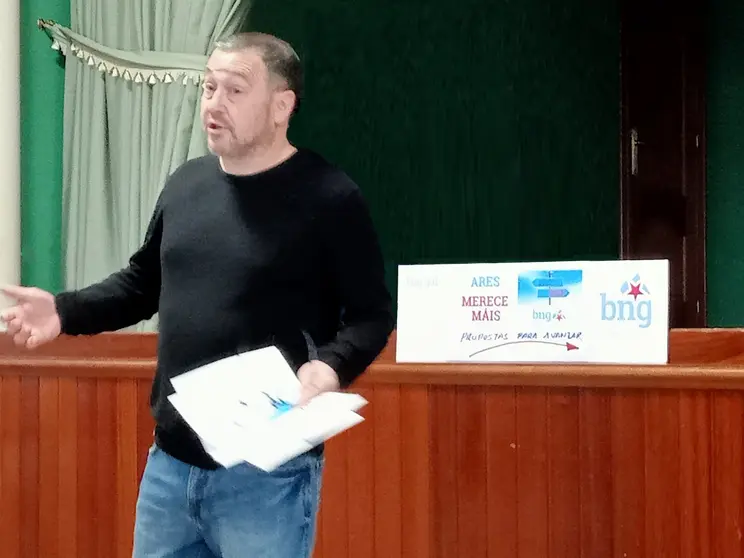 Tino Seco, no encontro en Cerv&aacute;s