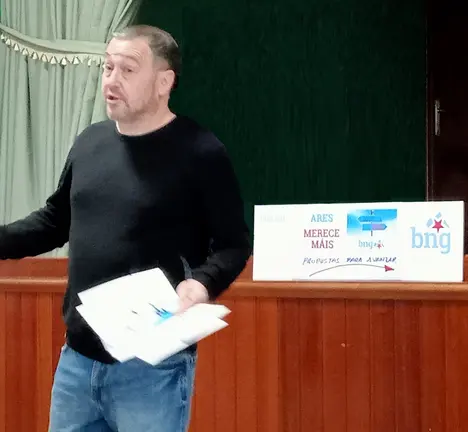 Tino Seco, no encontro en Cerv&aacute;s