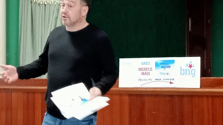 Tino Seco, no encontro en Cerv&aacute;s