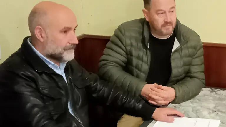 Tino Seco e N&eacute;stor Rego, nun encontro en Cerv&aacute;s